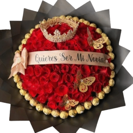 Ramo de rosas y chocolates Amor perfecto
