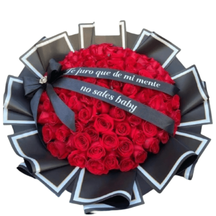 100 rosas rojas Amor Escarlata - Imagen de 1