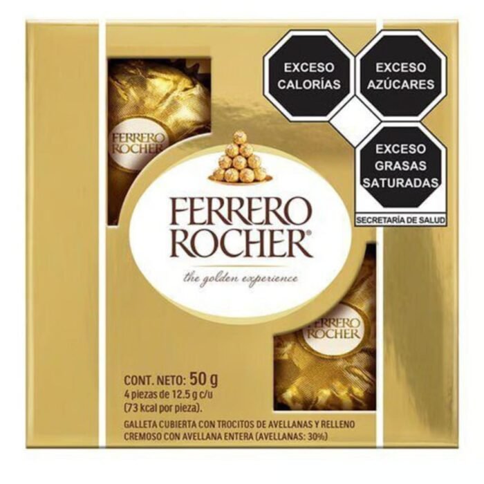 Chocolate Ferrero Rocher Caja x4 - Imagen de 1