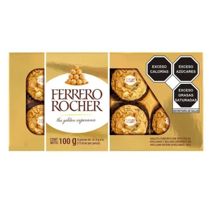 Chocolate Ferrero Rocher Caja x8 - Imagen de 1