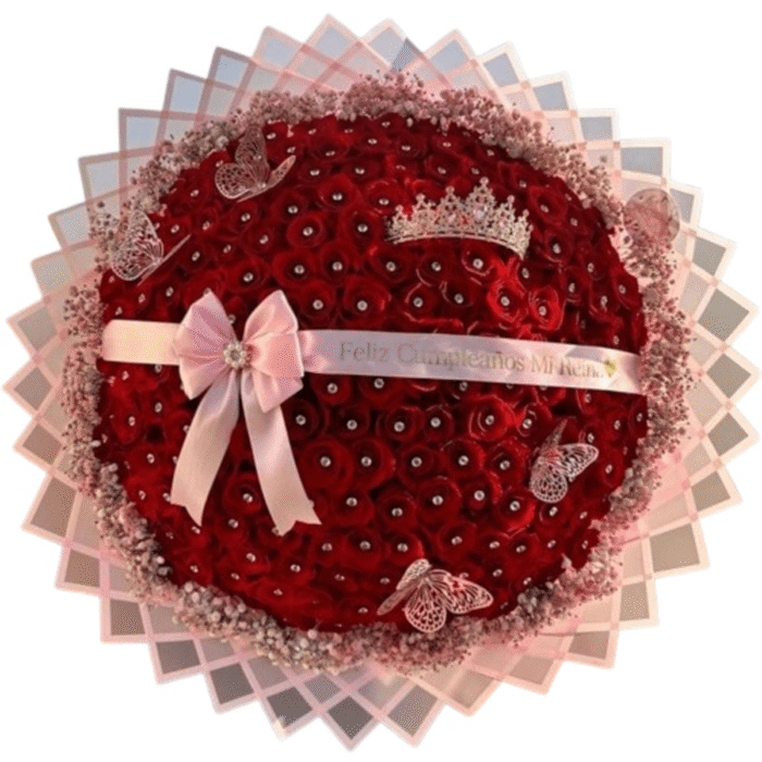 200 rosas rojas Fuego de Amor - Imagen de 1