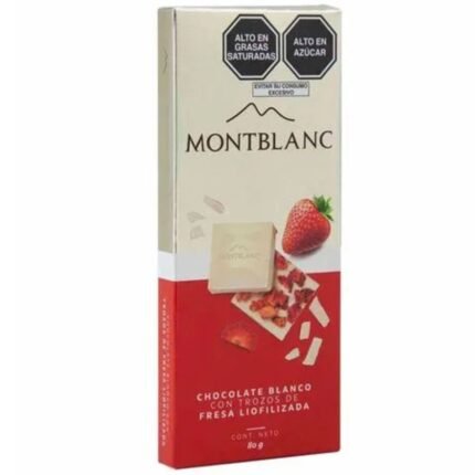Chocolate MONTBLANC Fresa
