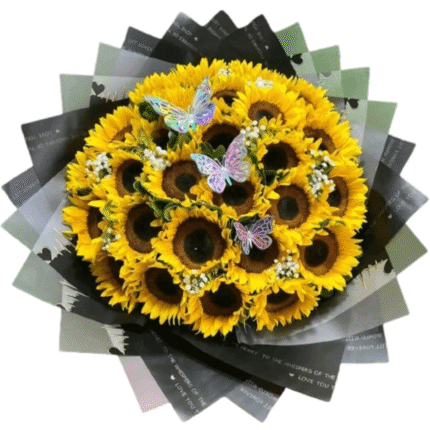 Ramo girasoles Oro de Verano