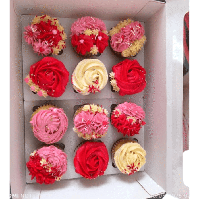 Cupcakes Dulces Besos de Amor - Imagen de 1