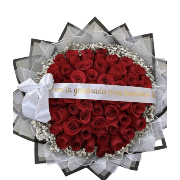 Ramo rosas rojas grado Rojo Triunfal - Image 1