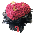 Corazon 100 rosas Emotiva y Calido
