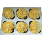 Cupcakes amarillos * 6 unidades - Imagen de 2