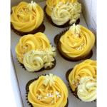 Cupcakes amarillos * 6 unidades