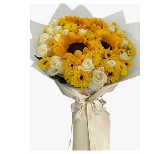 Ramo de Flores Amarillas con Girasoles