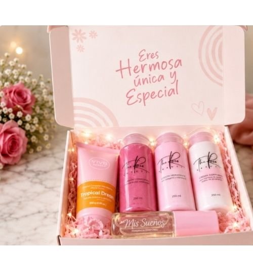 Kit Eres Hermosa – Cuidado Corporal con Perfume y Cremas